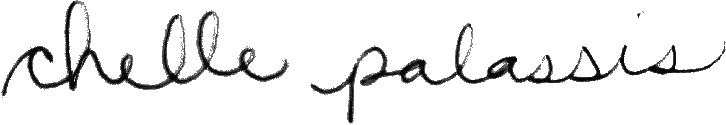 Chelle Palassis signature